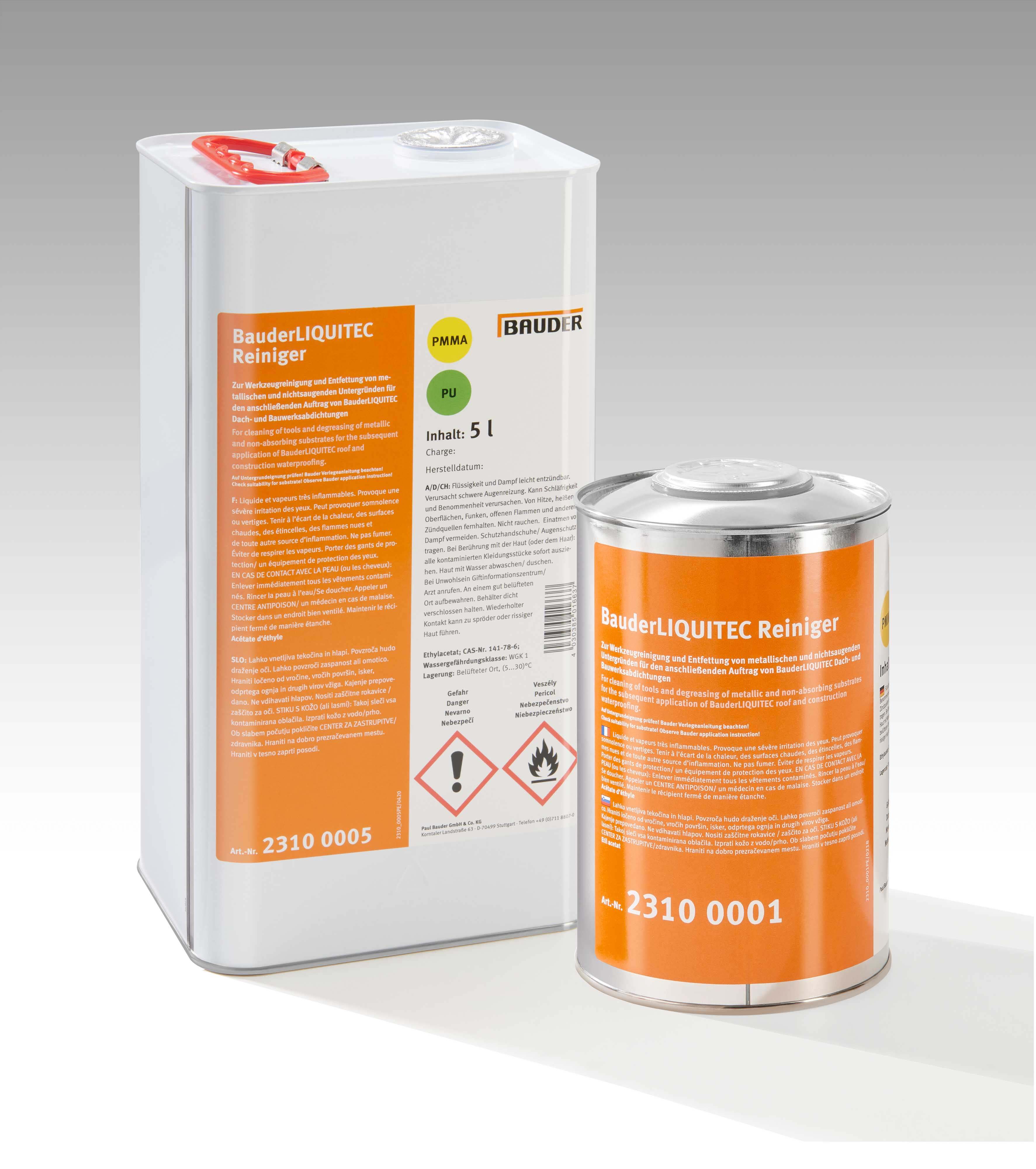 BauderLIQUITEC Reiniger für PU/PMMA