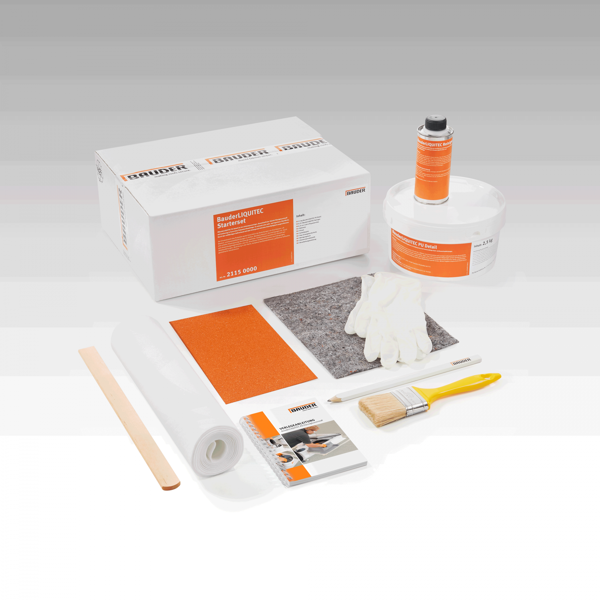 BauderLIQUITEC PU Starterset BAU21150000